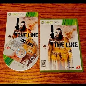 Spec ops the line Xbox 360 premium edition very good